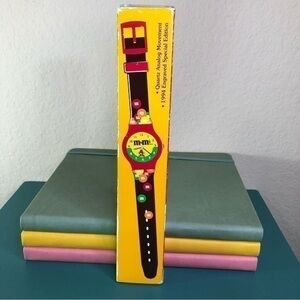 M&M’s Watch 1994 Engraved Special Edition Vintage Collector New In Box Quartz